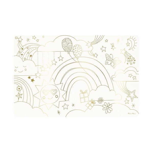 Papirnati podmetač 8 kom 28x42.5 cm Happy Icons – Meri Meri-image-3