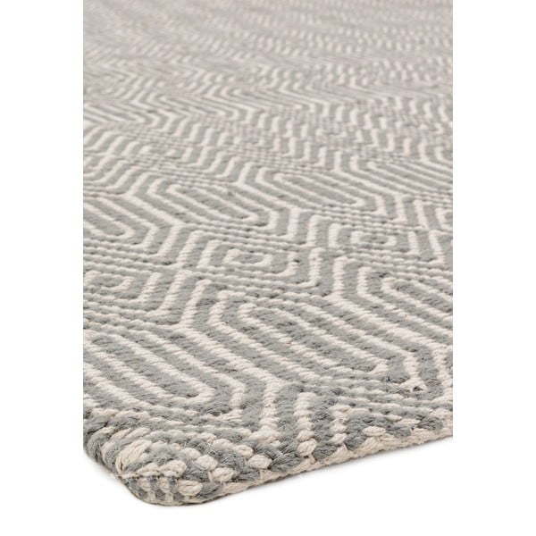 Svijetlo sivi vuneni tepih 120x170 cm Sloan – Asiatic Carpets-image-2