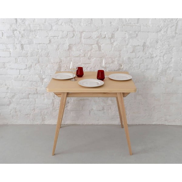 Proširiv blagovaonski stol s pločom stola u dekoru jasena 65x90 cm Envelope – Ragaba-image-3