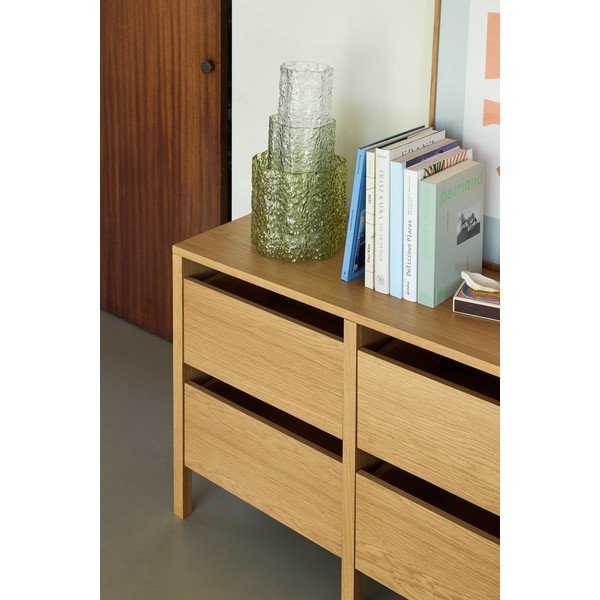 Komoda u dekoru hrasta u prirodnoj boji 150x65x40 cm Forma – Hübsch-image-2