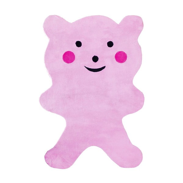 Dječji tepih Mavis Teddy Bear Pink, 120x180 cm