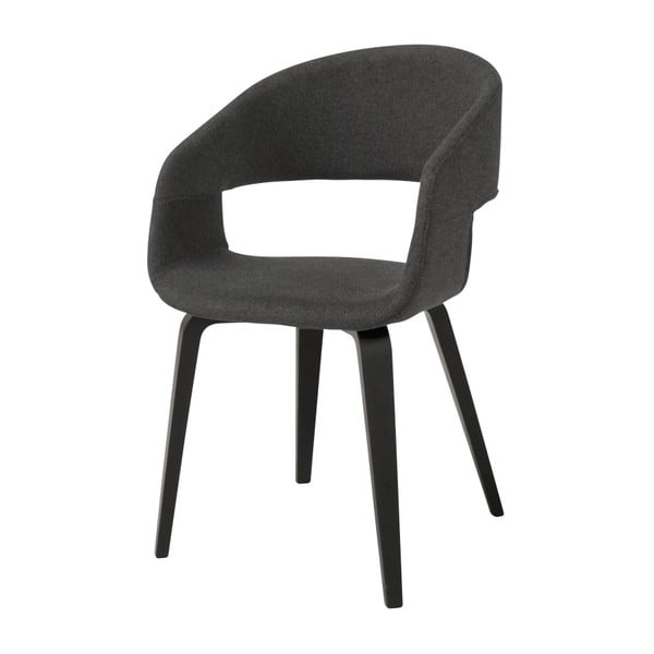 Tamno siva stolica za blagovanje Interstil Nova Topola Modena