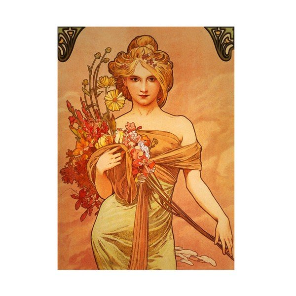 Slika Buket Alfonsa Muche, 80x110 cm