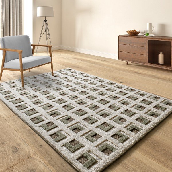 Smeđi/bež tepih 160x230 cm Candela – Universal-image-1