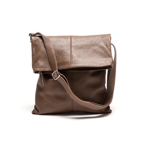 Kožna torbica Luisa Vanini 1031 Fango-image-1