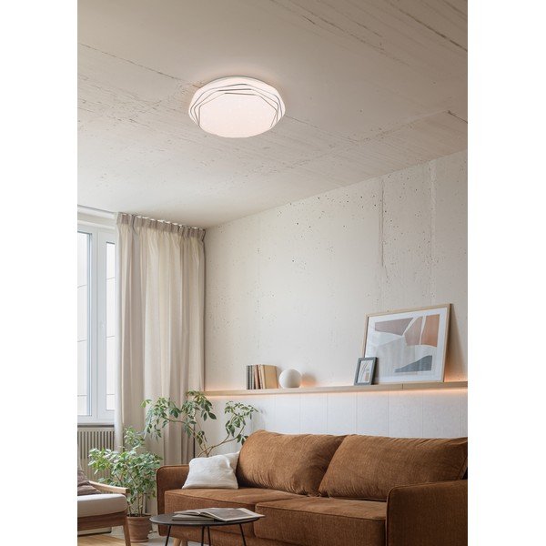 Bijela LED stropna svjetiljka ø 38 cm Dizzy – Reality-image-1