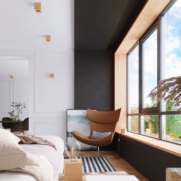 Stropna svjetiljka u prirodnoj boji 10x10 cm Gabi – Sollux-image-4