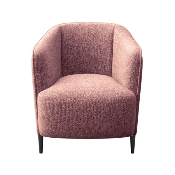 Ružičasta fotelja Galbe – Ghado