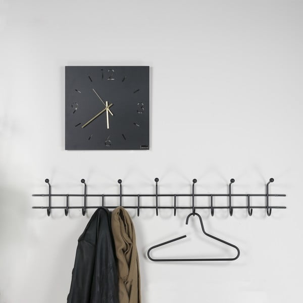 Crna metalna zidna vješalica 119 cm Barato – Spinder Design-image-3