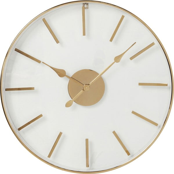 Zidni sat u ružičasto-zlatnoj boji Kare Design, ⌀ 46 cm