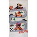 Periv dječji tepih za igru boje slonovače 160x230 cm Race Time – Vitaus