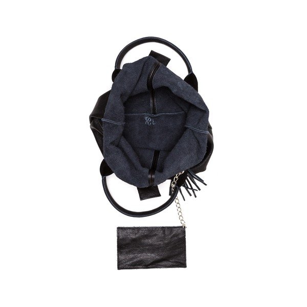 Kožna torbica Anna Luchini 187 Nero-image-2