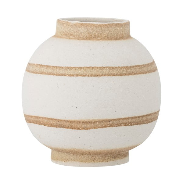 Bijela vaza od kamenine (visina 18 cm) Sahifa – Bloomingville