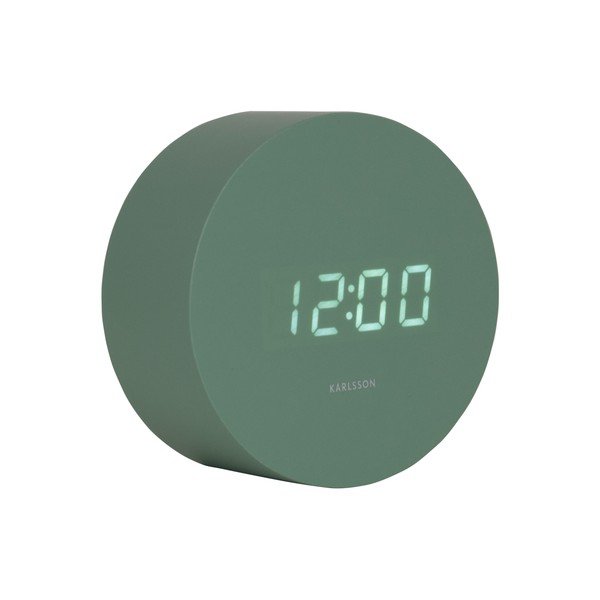 Digitalna budilica ø 9 cm Spry Round – Karlsson-image-4
