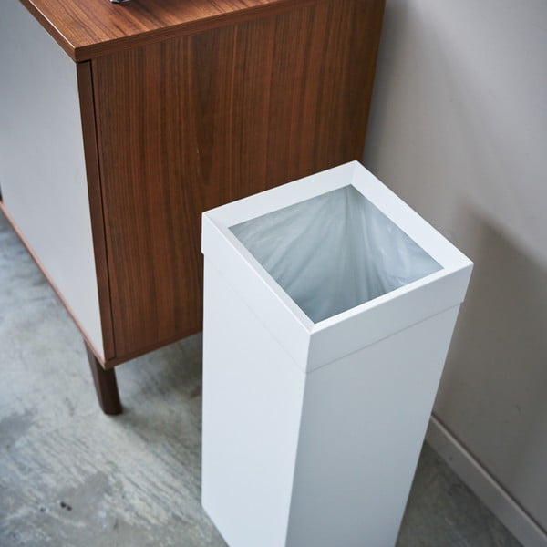 Bijela metalna kanta za smeće 27 l Tall – YAMAZAKI-image-3