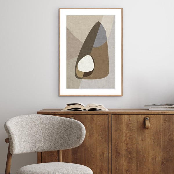 Slika 70x100 cm Picasa Greige - Malerifabrikken-image-1