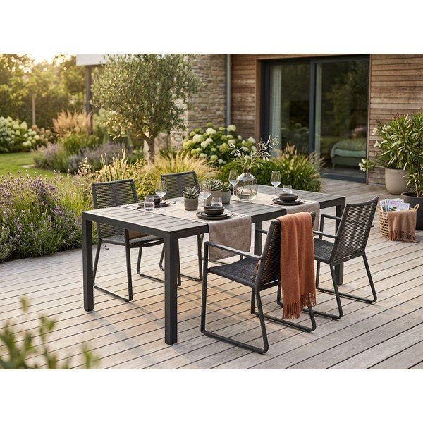Vrtni stol s artwood pločom Bonami Selection Viking, 205 x 90 cm-image-1