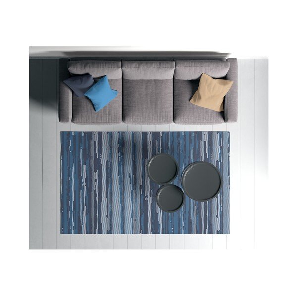 Plavi tepih Oyo home Suzzo Azul, 140 x 220 cm