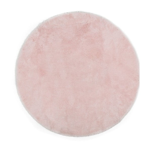 Ružičasta prostirka za kupaonicu Confetti Miami, ⌀ 100 cm