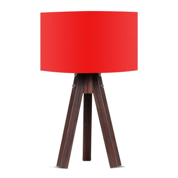 Stolna lampa s crvenim sjenilom Kate Louise Kahve