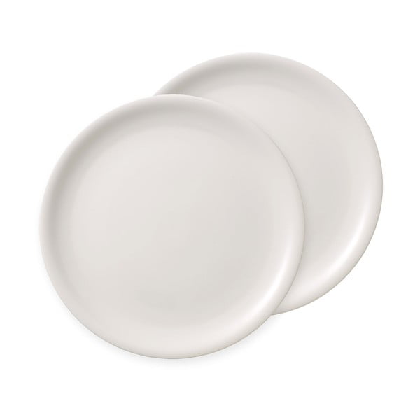 Set od 2 bijela porculanska tanjura Villeroy &amp; Boch Vapiano