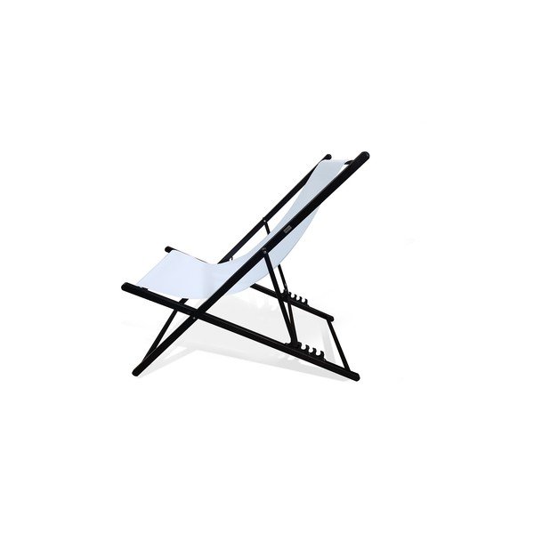 Bijela sklopiva vrtna ležaljka Debut Deck, 106 cm-image-2
