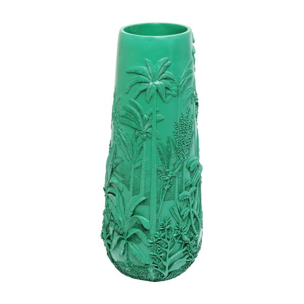 Tirkizno zelena vaza Kare Design Jungle Turquoise, visina 83 cm
