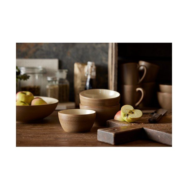 Smeđa zdjela od kamenine ø 24 cm - Bitz-image-1