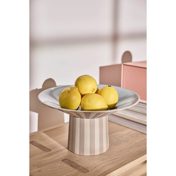 Bež zdjela od kamenine ø 30 cm Toppu – OYOY Living Design-image-1