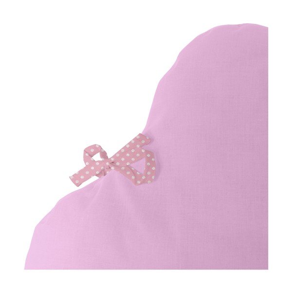 Svjetloružičasta pamučna podstava za kolijevku Happy Friday Basic 60 x 40 cm-image-2