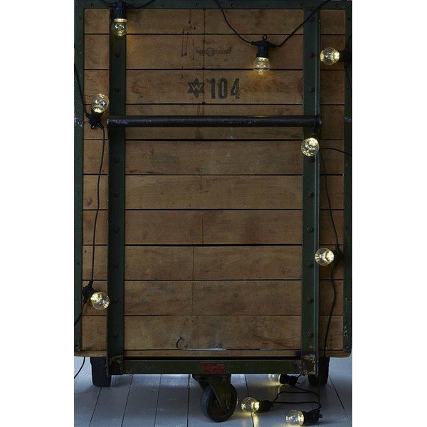 Crni LED rasvjetni lanac Markslöjd Dakke, 10 lampica, dužina 7,5 m-image-2