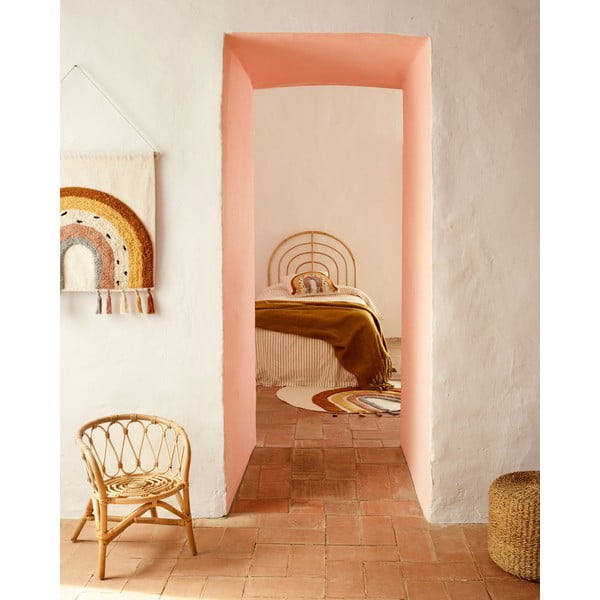 Uzglavlje od ratana u prirodnoj boji 90x110 cm Sundberg - Kave Home-image-1