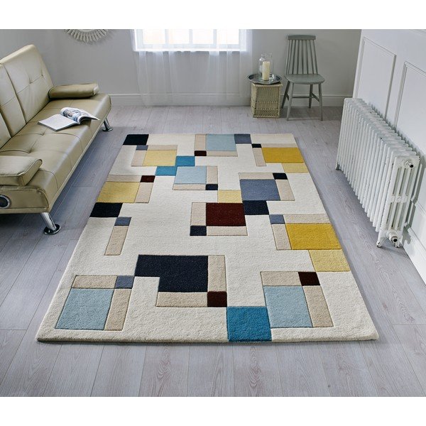 Vuneni tepih 230x160 cm Illusion Abstract - Flair Rugs-image-1