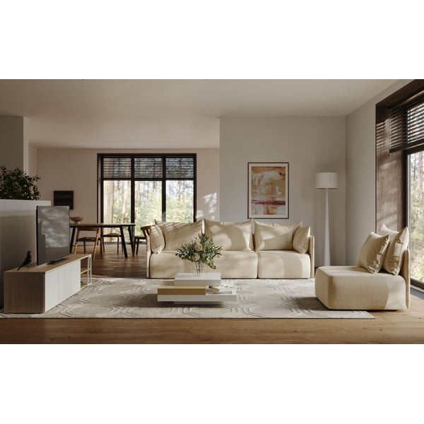 Krem sofa modul (srednji dio) Dune - TemaHome-image-1