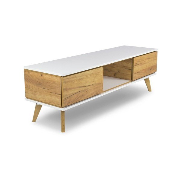 TV komoda u hrastovom dekoru SKANDICA Jorgen-image-3