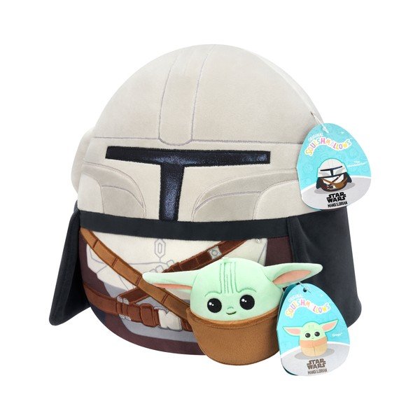 Plišana igračka Mandalorian & Grogu – SQUISHMALLOWS-image-1