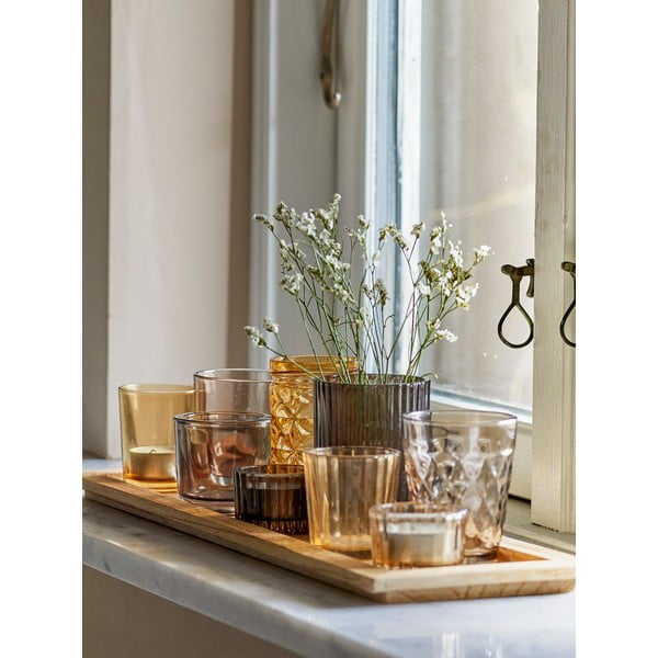 Stakleni svijećnjaci u setu 9 kom Sanga – Bloomingville-image-1