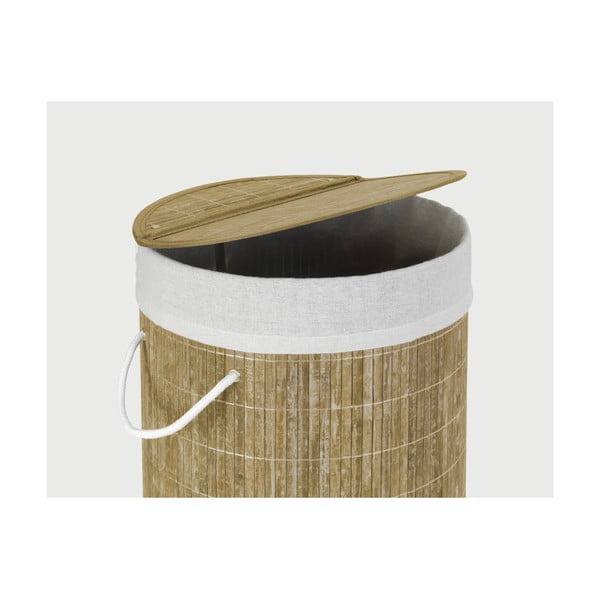 Košara za veš od bambusa Wenkoo Bina, 55 l-image-3