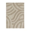 Bež ručno rađen tepih od recikliranih vlakna 120x170 cm Velvet – Flair Rugs