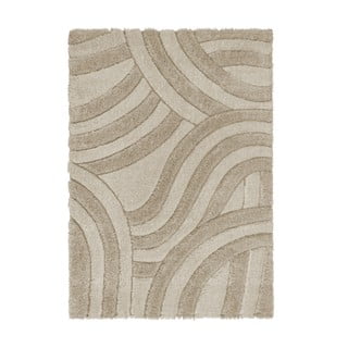 Bež ručno rađen tepih od recikliranih vlakna 120x170 cm Velvet – Flair Rugs
