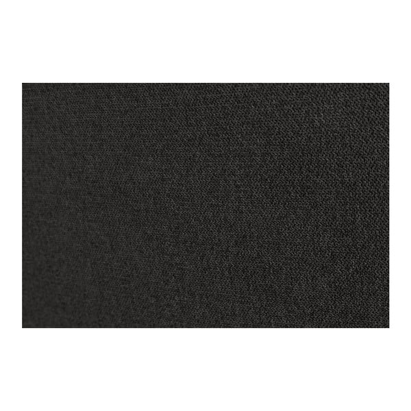 Crno uzglavlje Cosmopolitan design Napulj, širina 182 cm-image-2