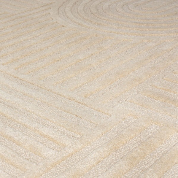 Bež vunena staza 60x230 cm Zen Garden - Flair Rugs-image-3
