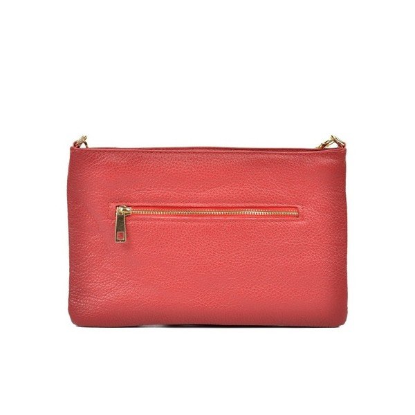 Crvena kožna torbica Anna Luchini Kate-image-3