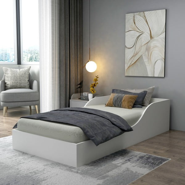 Bijeli krevet 90x190 cm Oya – Kalune Design-image-2