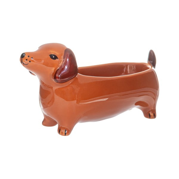 Porculanska ukrasna posuda 5x14 cm Sausage Dog – Sass & Belle