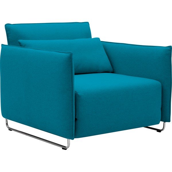 Tirkizna fotelja na razvlačenje Softline Cord-image-2