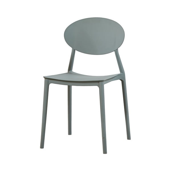 Siva stolica za blagovanje Evergreen House Simple