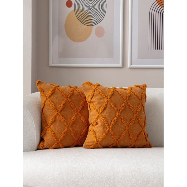 Ukrasne jastučnice u setu 2 kom 43x43 cm Tuffet – Mioli Decor-image-3