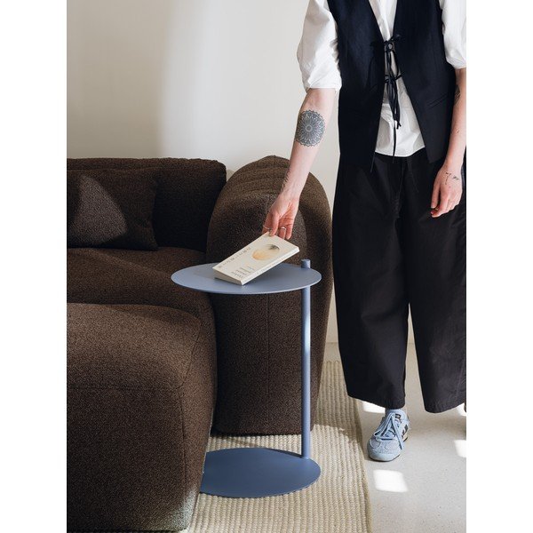 Željezni okrugao pomoćni stol 41x40 cm Ande – noo.ma-image-3