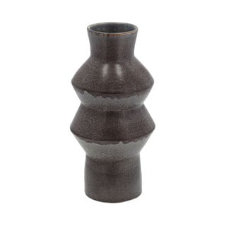 Tamnoplava zemljana vaza Villa Collection Rost, visina 30 cm